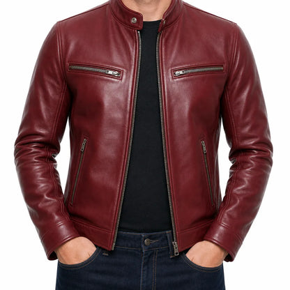 David | Men's Leather Jacket