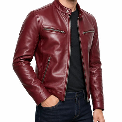 David | Men's Leather Jacket
