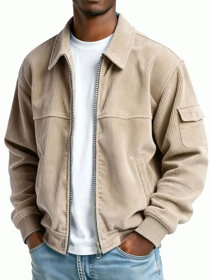 Matthew | Men's Corduroy Textured Jacket