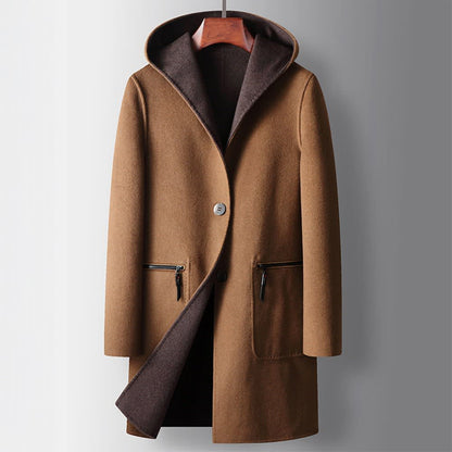 Carlton | Men's Reversible Wool Coat