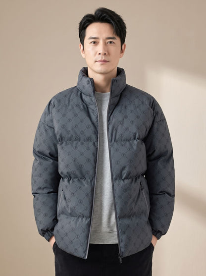 Owen | Men's Stand-Collar Zip-Up Puffer Jacket