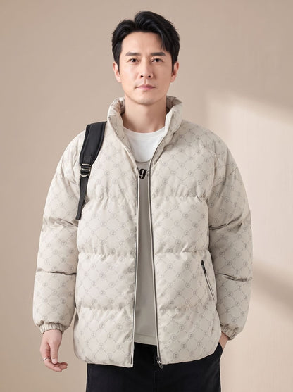 Owen | Men's Stand-Collar Zip-Up Puffer Jacket