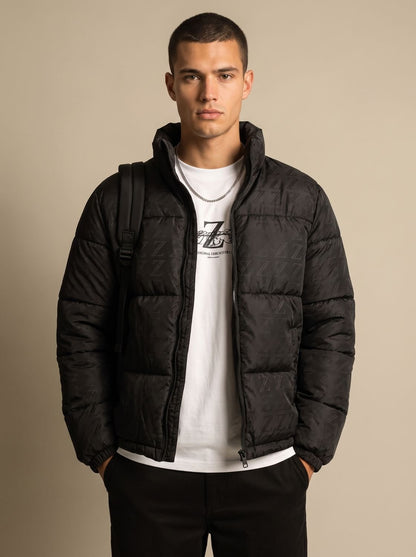 Owen | Men's Stand-Collar Zip-Up Puffer Jacket