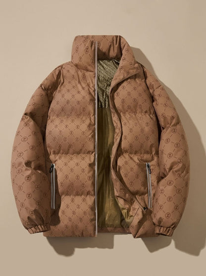 Owen | Men's Stand-Collar Zip-Up Puffer Jacket