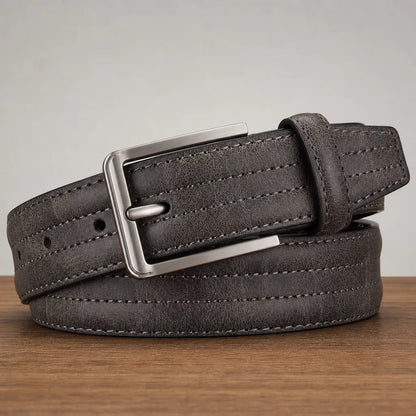 Men's Pin Buckle Genuine Leather Belt